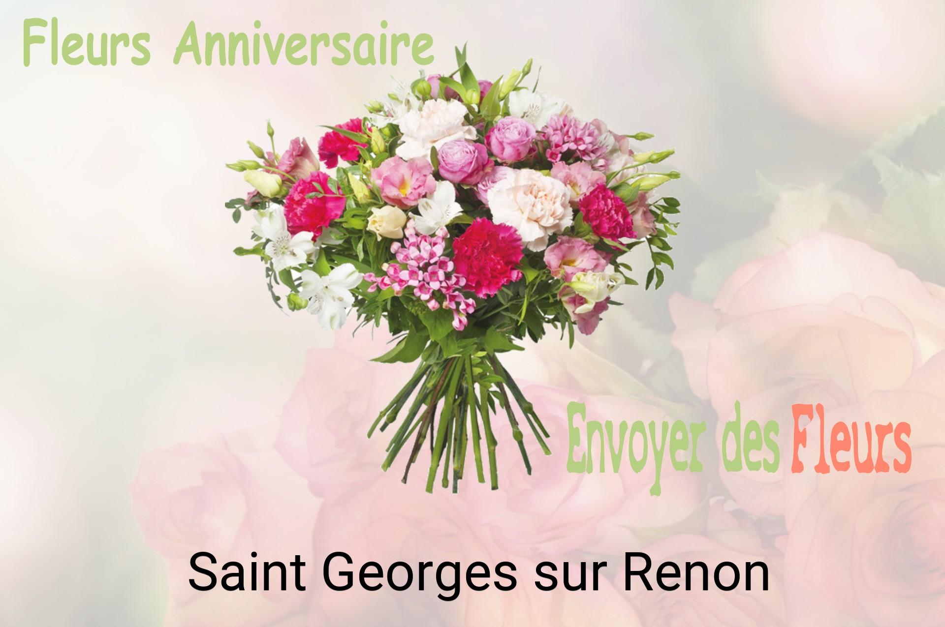 Bouquet de fleurs d’anniversaire livré à Saint-Georges-sur-Renon
