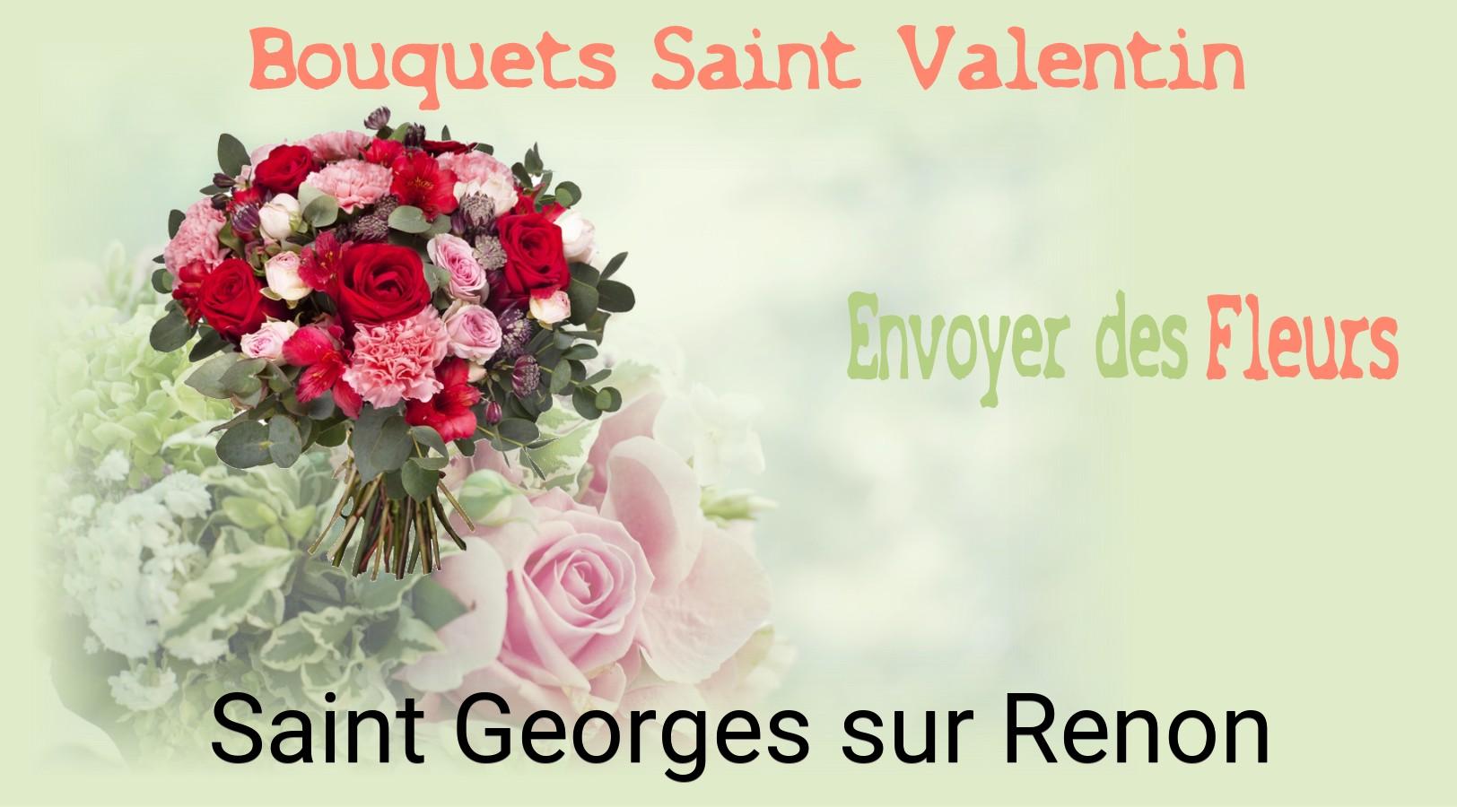 Roses de Saint-Valentin livrées à Saint-Georges-sur-Renon